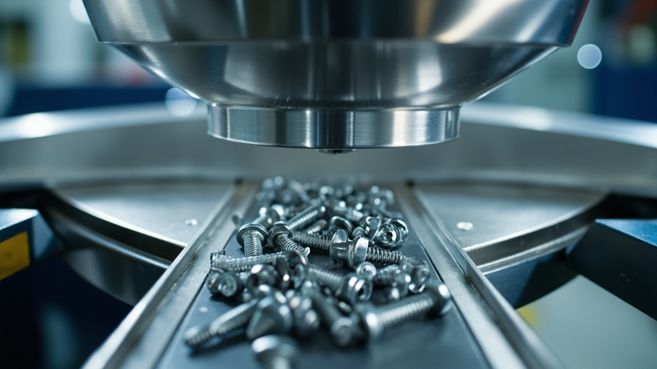 中国紧固件振动盘采购指南：螺丝、螺母、螺栓送料